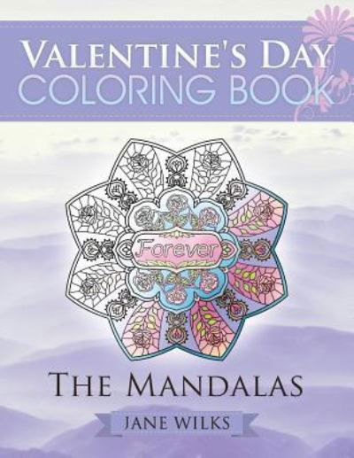 Cover for Jane Wilks · Valentine's Day Coloring Book (Paperback Book) (2016)