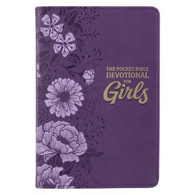 Cover for Christianart Gifts · Pocket Bible Devotional for Girls Faux Leather (Bog) (2023)