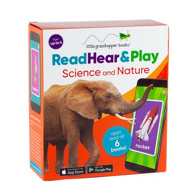 Read Hear & Play: Science and Nature (6 First Word Books & Downloadable Apps!) - Little Grasshopper Books - Bücher - Little Grasshopper Books - 9781640309364 - 15. September 2019