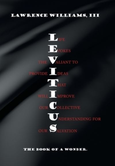 Cover for Lawrence Williams III · Leviticus (Book) (2022)