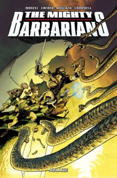 Cover for Michael Moreci · The Mighty Barbarians (Paperback Bog) (2024)