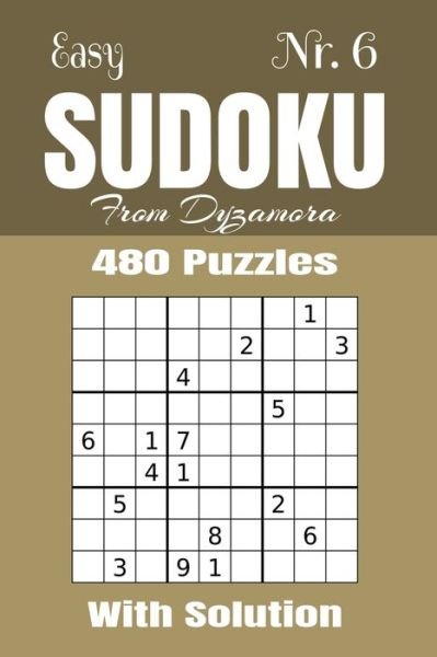 Cover for From Dyzamora · Easy Sudoku Nr.6 (Paperback Book) (2019)