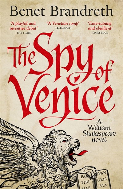 Cover for Benet Brandreth · The Spy of Venice: A William Shakespeare novel (Paperback Book) (2017)