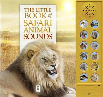 Cover for Caz Buckingham · The Little Book of Safari Animal Sounds (Kartonbuch) (2018)