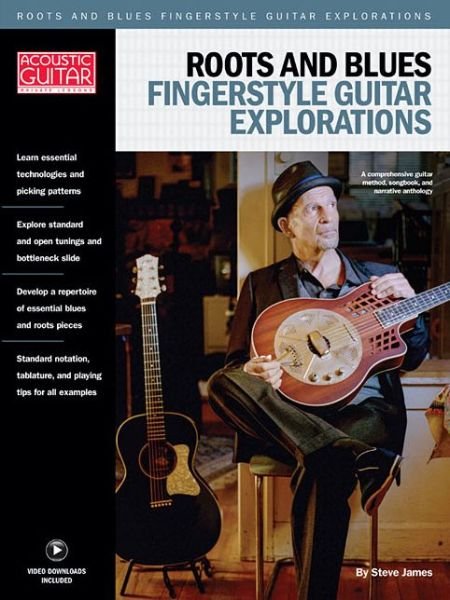 Cover for Steve James · Roots &amp; Blues Fingerstyle Guitar Explorations (Paperback Book) (2019)