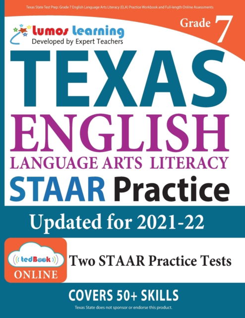 Cover for Lumos Learning · Texas State Test Prep (Paperback Book) (2021)