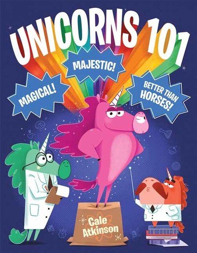 Cover for Cale Atkinson · Unicorns 101 (Hardcover bog) (2019)