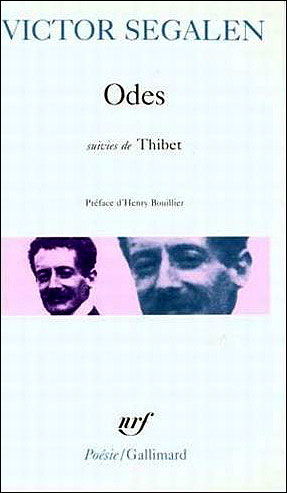 Cover for Victor Segalen · Odes Thibet (Poesie / Gallimard) (French Edition) (Paperback Book) [French edition] (1986)