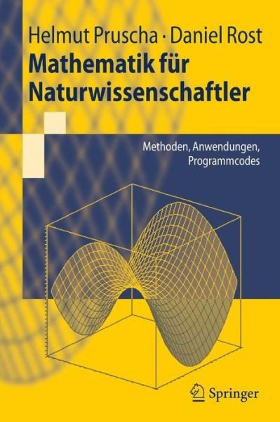 Cover for 9783540797371 · Mathematik Fuer Naturwissenschaftler (Paperback Book) (2008)