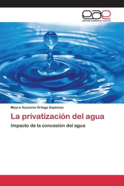 Cover for Ortega Espinosa Mayra Azucena · La Privatizacion Del Agua (Paperback Book) (2015)