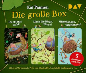 Die große Box. Du spinnst wohl! – Mach die Biege, Fliege! – Mitgehangen, mitgefangen! - Kai Pannen - Audio Book - Der Audio Verlag - 9783742434364 - February 13, 2025