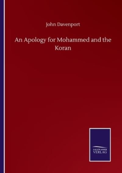 Cover for John Davenport · An Apology for Mohammed and the Koran (Paperback Book) (2020)