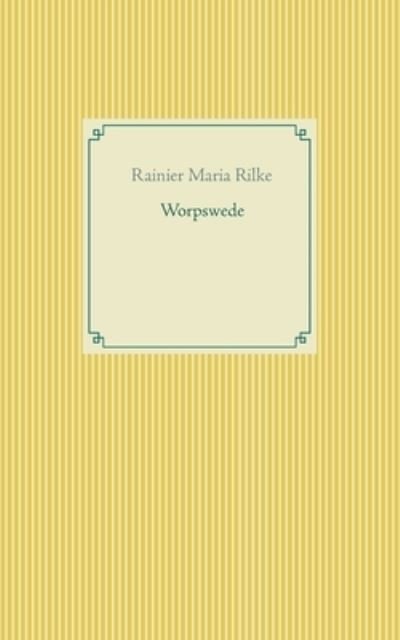 Cover for Rilke · Worpswede (N/A) (2021)