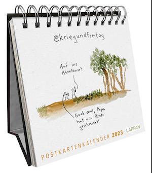 Cover for @Kriegundfreitag · @kriegundfreitag Postkartenkalender 2023 (Calendar) (2022)