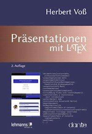 Cover for Voß · Präsentationen mit LaTeX (Buch)