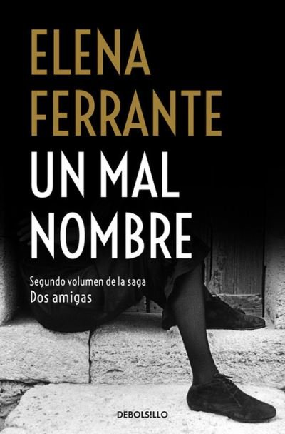 Cover for Elena Ferrante · Dos amigas 2/Un mal nombre (Paperback Bog) (2018)