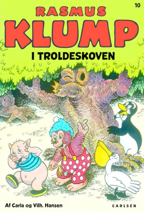 Cover for Carla og Vilh. Hansen · Rasmus Klump i Troldeskoven (10) - Bestil ISBN 9788740501414 (Sewn Spine Book) [2. wydanie] (2014)