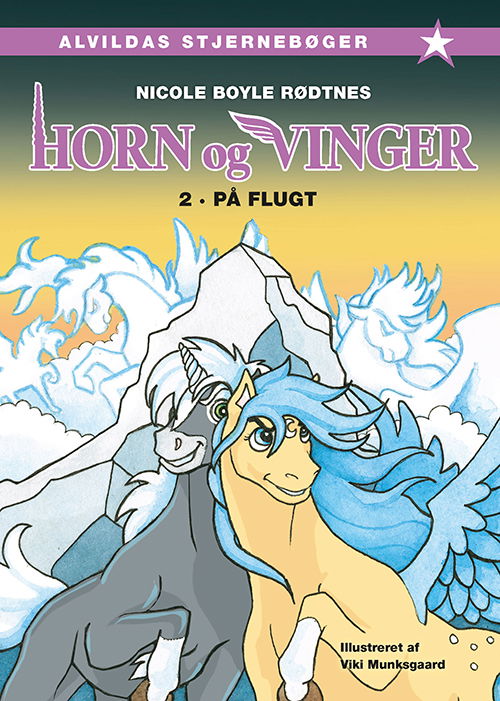 Cover for Nicole Boyle Rødtnes · Horn og vinger: Horn og vinger 2: På flugt (Gebundesens Buch) [1. Ausgabe] (2019)