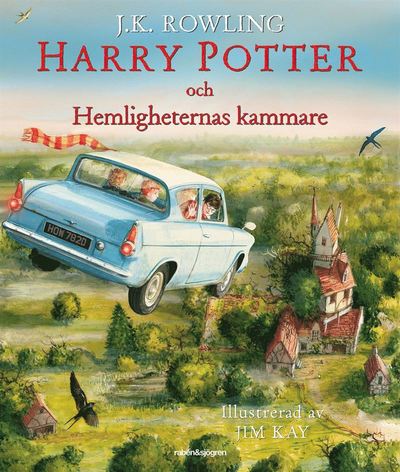 Harry Potter illustrerad: Harry Potter och hemligheternas kammare - J. K. Rowling - Kirjat - Rabén & Sjögren - 9789129701364 - torstai 6. lokakuuta 2016