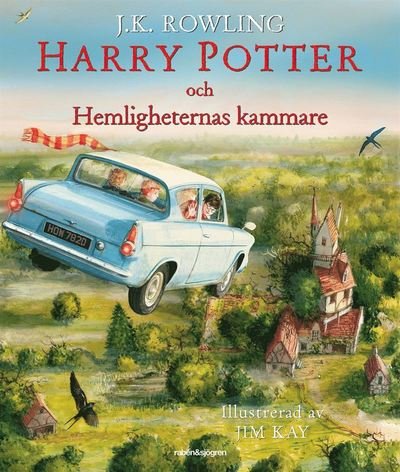 Cover for J. K. Rowling · Harry Potter illustrerad: Harry Potter och hemligheternas kammare (Bound Book) (2016)