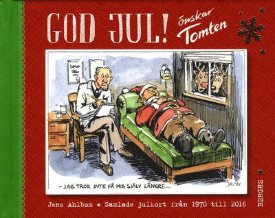 Cover for Jens Ahlbom · God Jul önskar Tomten (Bound Book) (2017)