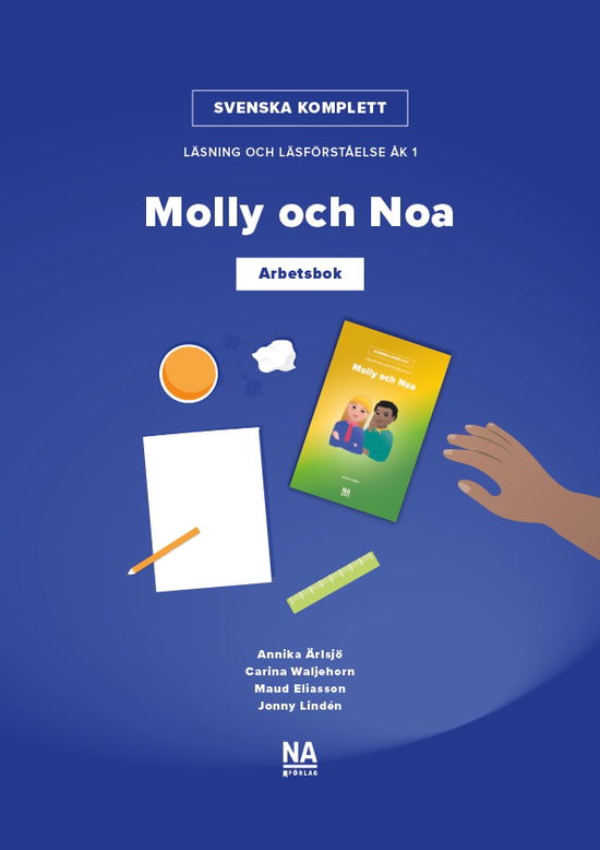 Cover for Jonny Lindén · Svenska Komplett ? Läsning och läsförståelse åk 1 ? Molly och Noa Arbetsbok (Book) (2024)