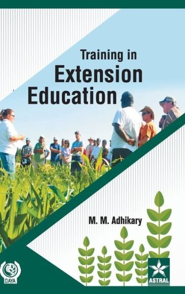 Cover for M M Adhikary · Training in Extension Education (Inbunden Bok) (2018)