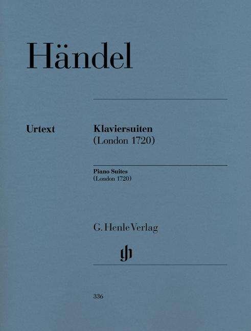 Cover for Handel · Klaviersuiten (London 1720).HN336 (Book) (2018)
