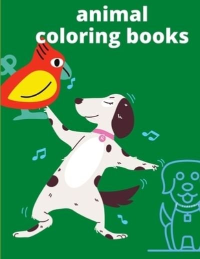 Cover for Med · Animal Coloring Books: Animal Coloring Books for Kids Ages 4-8 (Taschenbuch) (2021)