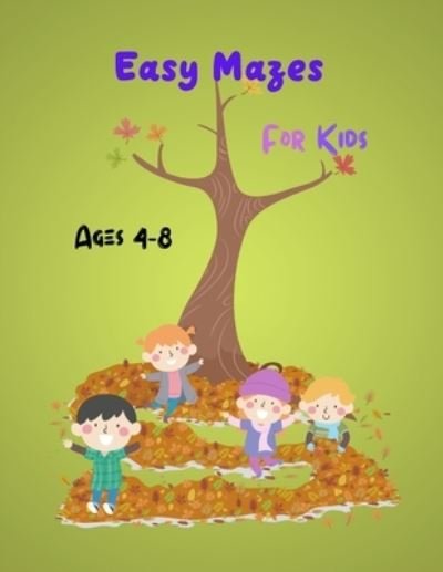 Cover for Mk El Nadi · Easy Mazes For Kids (Paperback Book) (2020)