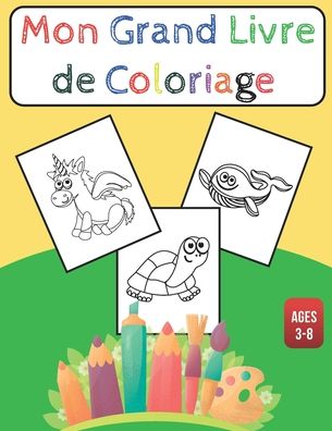 Cover for Oselta Artiste Peintre · Mon Grand livre de coloriage (Paperback Book) (2020)