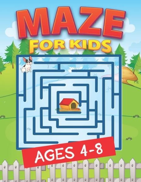 Cover for Bhabna Press House · Maze For Kids Ages 4-8 (Paperback Bog) (2020)