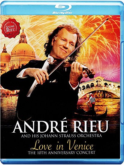 Cover for André Rieu · Love In Venice (Blu-ray) (2014)