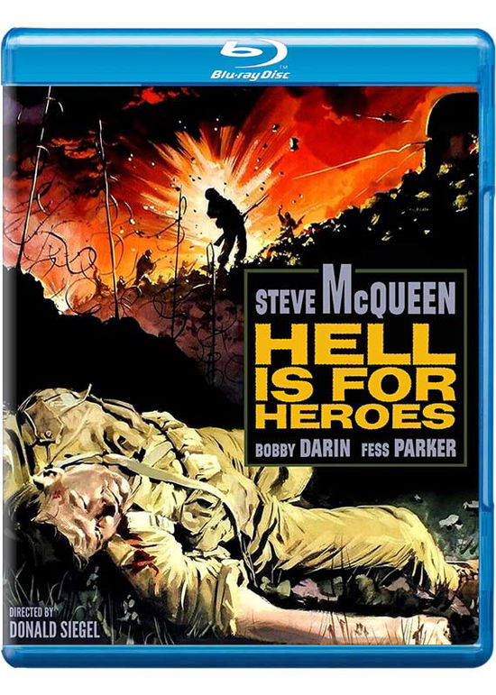 Cover for Blu-ray · Hell is for Heroes Bluray (Blu-Ray) (2023)