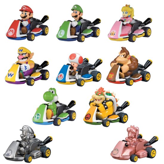 Mario Kart Pull Back Racer - Tomy - Produtos - Tomy-Lamaze-Playlearn - 0796714679365 - 28 de março de 2021