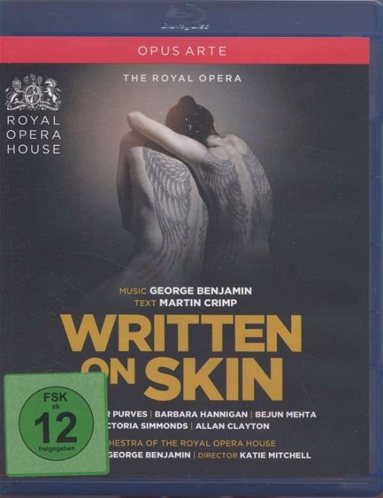 Cover for G. Benjamin · Written on Skin (Blu-ray) (2014)