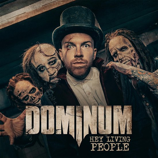 Cover for Dominum · Hey Living People (CD) (2023)