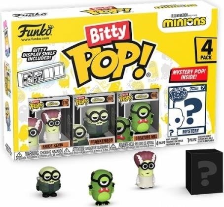 Minions- Frankenbob 4pk - Funko Bitty Pop!: - Merchandise - Funko - 0889698730365 - May 7, 2024