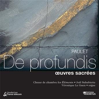 Cover for V. Paulet · De Profundis:oeuvres Sacrees (CD) (2009)