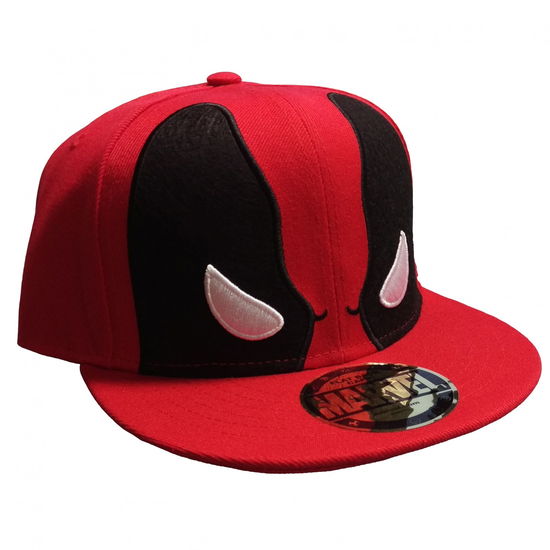 Deadpool - Cap - Snapback - Marvel Deadpool Mask - - Merchandise - - 3700334701365 - February 7, 2019