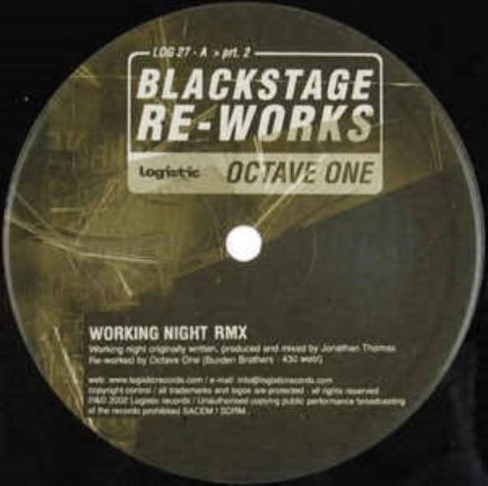 Cover for Octave One &amp; Losoul &amp; Dbx &amp; Cabanne · Blackstage Reworks Part.2 (LP) (2024)