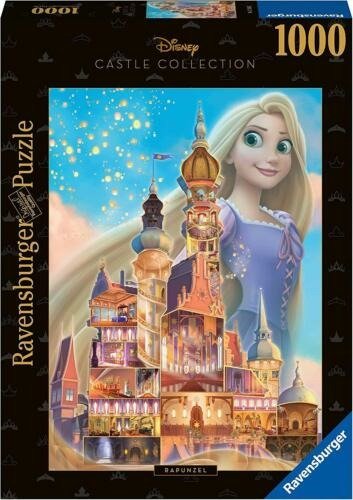 Ravensburger Puzzle  Disney Rapunzel Castle 1000pc Puzzles - Ravensburger Puzzle  Disney Rapunzel Castle 1000pc Puzzles - Brettspill - Ravensburger - 4005556173365 - 7. september 2023