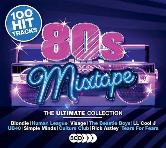 Cover for Ultimate 80s Mixtape (CD) (2017)