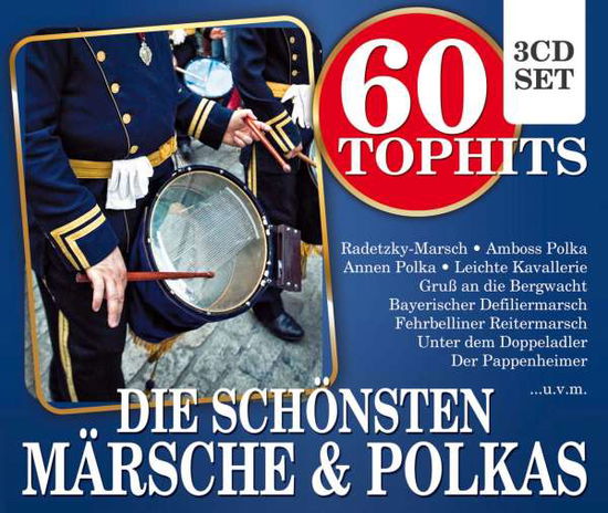 Various Artists · 60 Top Hits Marsche & Polkas (CD) (2015)