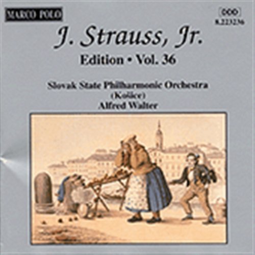 Cover for Walter / Staatsphilh. Der Cssr · * J.Strauss,Jr.Edition Vol.36 (CD) (1993)