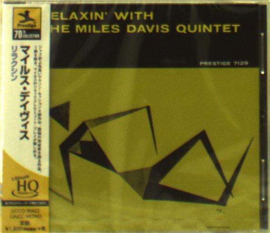 Cover for Miles Davis Quintet · Relaxin' With The Miles Davis Quartet (CD) [Limited edition] (2019)