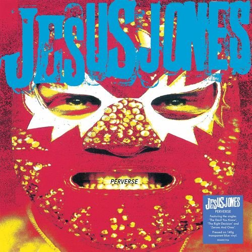 Cover for Jesus Jones · Perverse (Translucent Blue Vinyl) (LP) (2022)