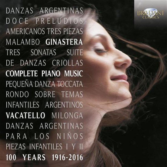 Ginastera: Complete Piano Music - Mariangela Vacatello - Muziek - DAN - 5028421947365 - 1 oktober 2015