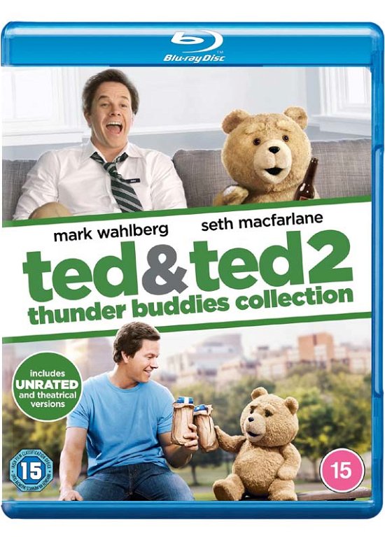 Cover for Ted 1 and 2 Doublepack BD · Ted / Ted 2 (Blu-ray) (2020)
