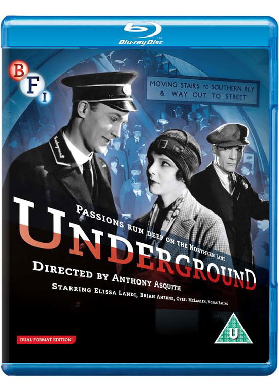 Underground Blu-Ray + - Underground Dual Format Edition - Elokuva - British Film Institute - 5035673010365 - maanantai 17. kesäkuuta 2013